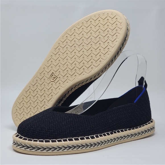 Rothy's Shoes - Rothys The Espadrille Black Women’s Size 10 Flat Shoes NWOT. Summer